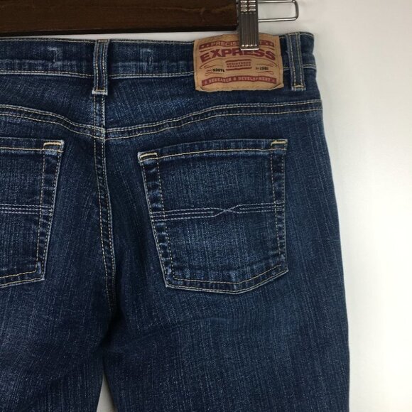 Express Sarula Precision Fit  Jeans Size 4 Reg - Picture 3 of 8
